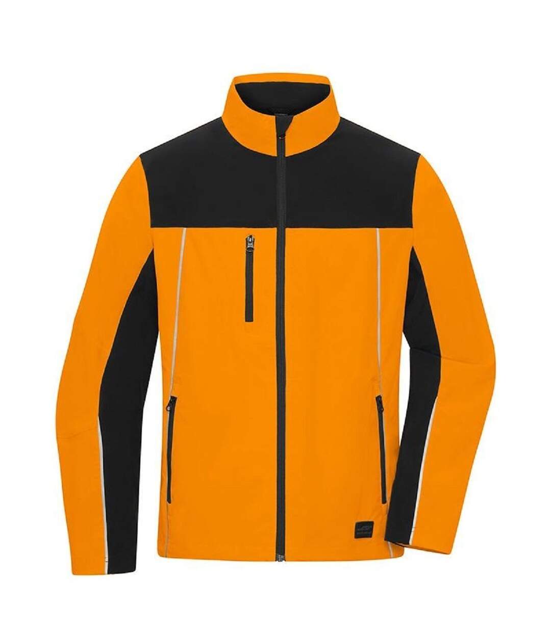 Veste de travail softshell - Unisexe - JN1854 - orange fluo-1