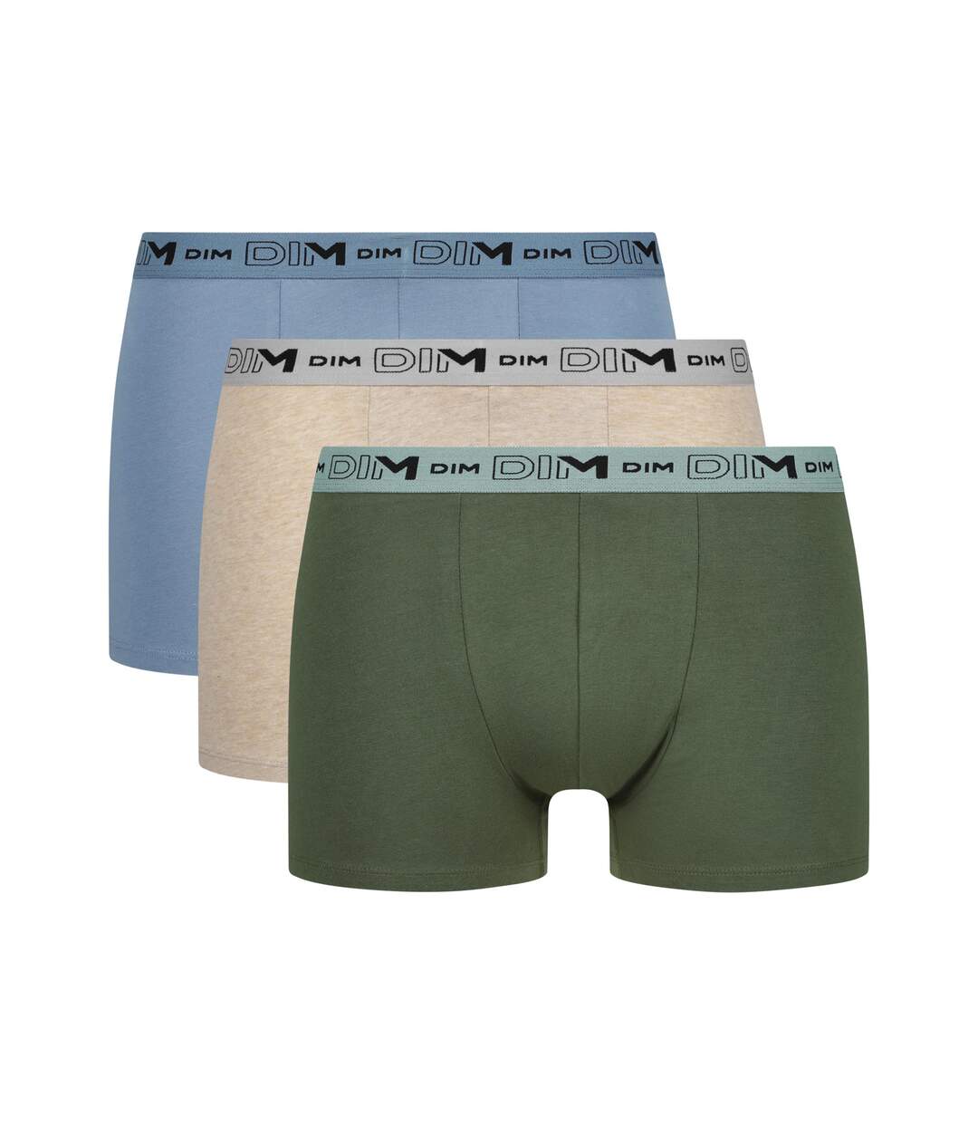 Lot de 3 Boxers Coton Stretch Bio-3