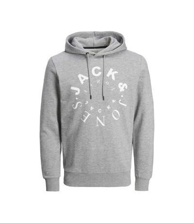 Sweat à Capuche Gris Homme Jack & Jones Warrior - L