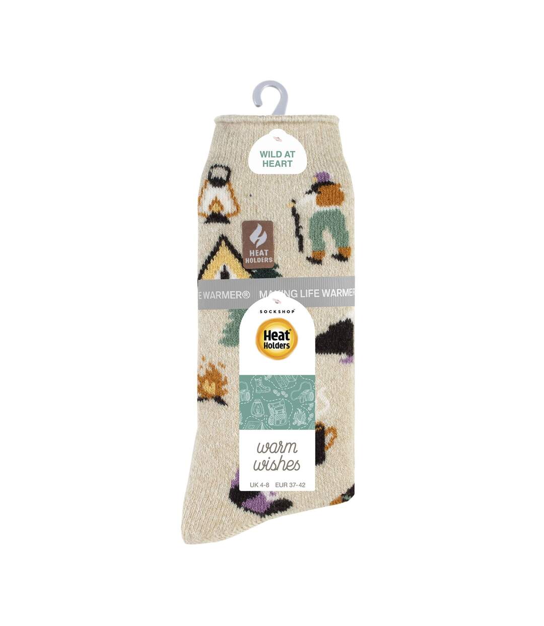 Heat Holders Lite - 1 Paire Femme Chaussettes Thermiques Hiver Fantaisie-2