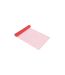 Chemin de Table Jetable Effet Maille 30cmx5m Rouge