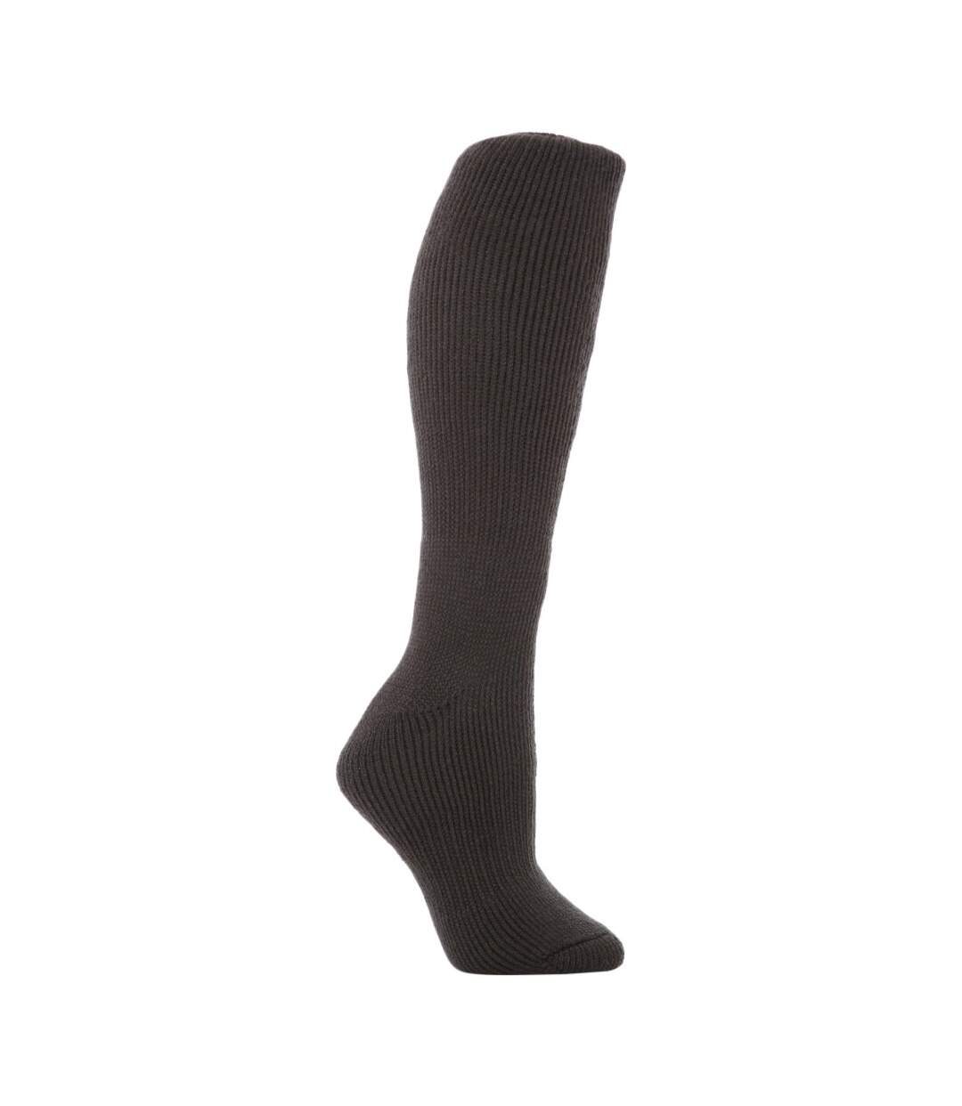 Chaussettes Femme Thermiques Hautes Doublé Polaire-1