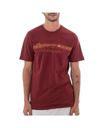 T-shirt bordeaux homme hurley hunter