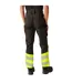 Pantalon de travail adulte noir / jaune Regatta-2