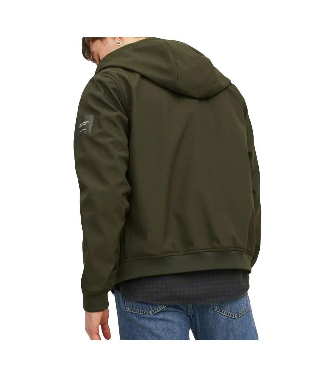 Veste kaki homme jack & jones 12232354-2