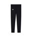 Womens/ladies Vapodri Full Length Leggings Jet Black Canterbury-2