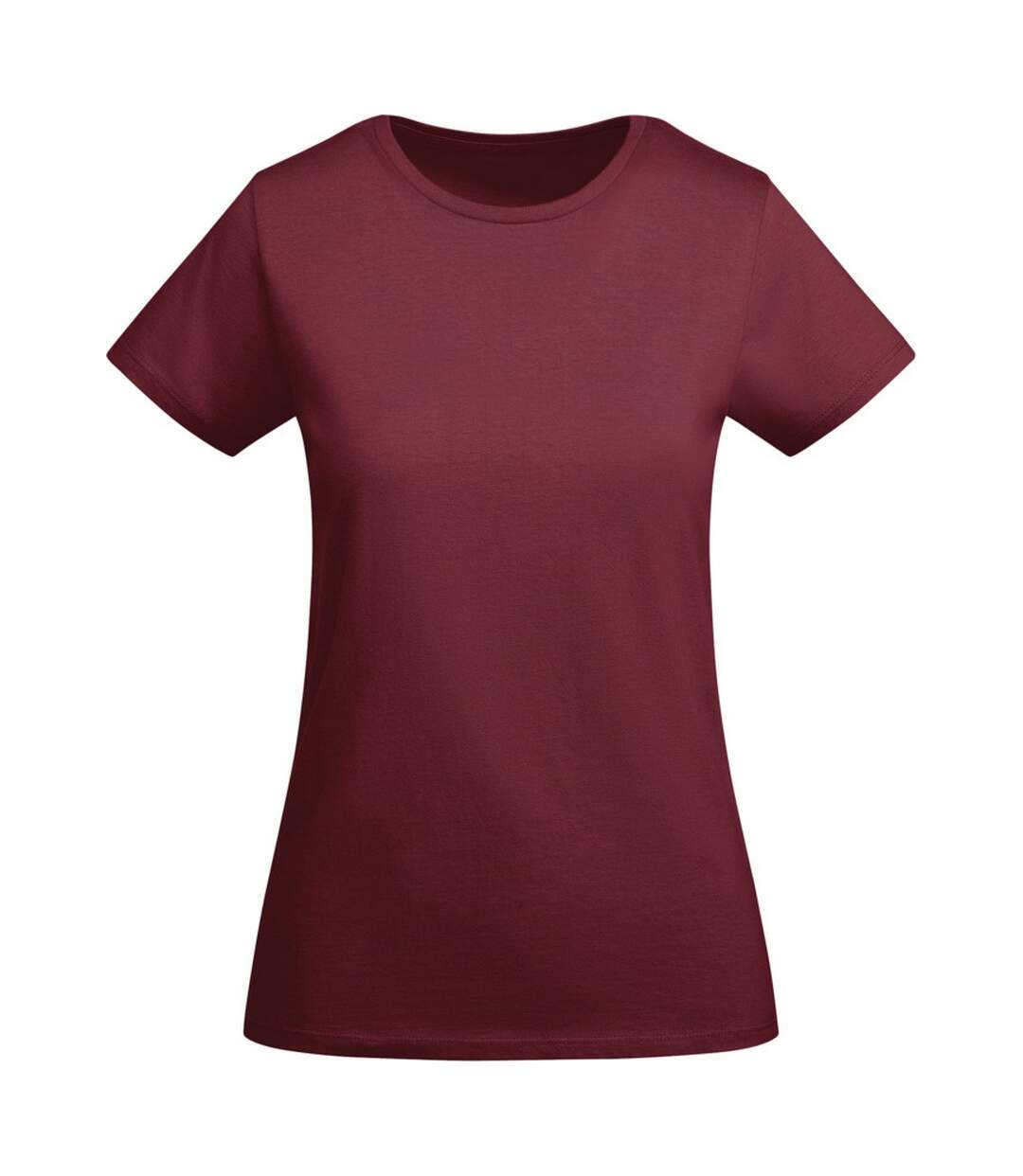 T-shirt breda femme pourpre foncé Roly