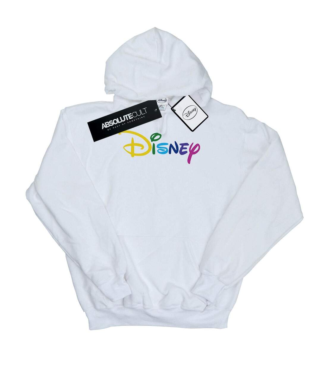 Disney - Sweat à capuche COLOUR LOGO - Femme (Blanc) - UTBI10861-1