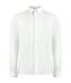 Mens superwash 60°c tailored long-sleeved shirt white Kustom Kit-1