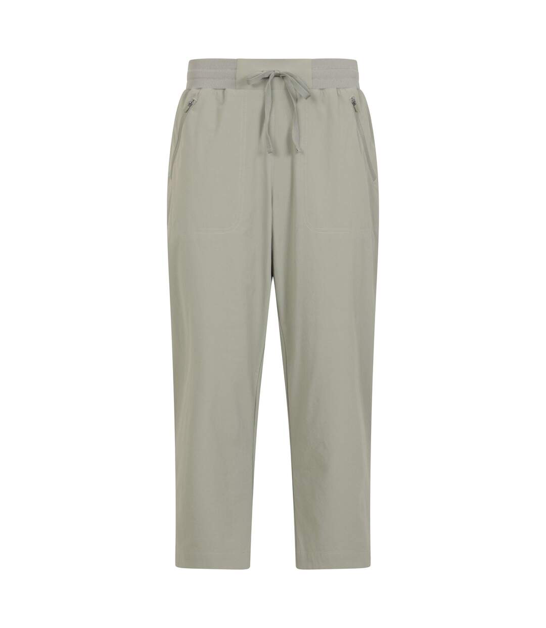 Womens/ladies Explorer Capri Khaki Green Mountain Warehouse-2