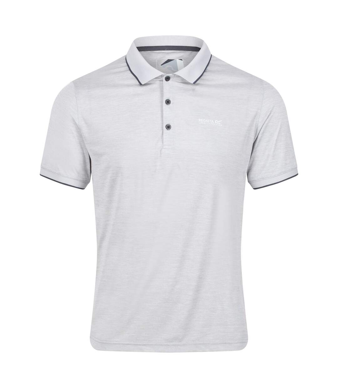 Mens Remex Ii Polo Shirt Silver Grey Regatta-2