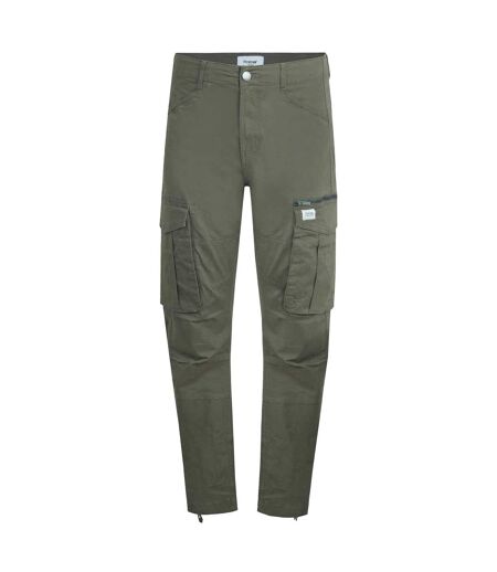 Pantalon À Poches Homme Vert Kaki Firetrap