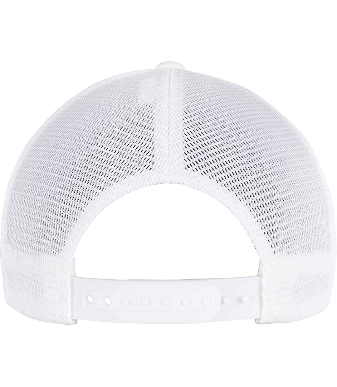 Casquette trucker adulte blanc Flexfit-2