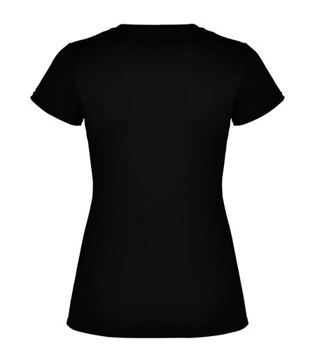 T-shirt Montecarlo Femme Noir Roly Sport