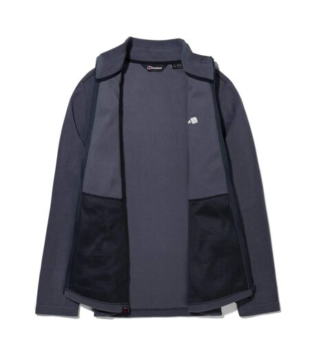 Mens Prism Micro Interactive Polartech Fleece Jacket Grey Berghaus