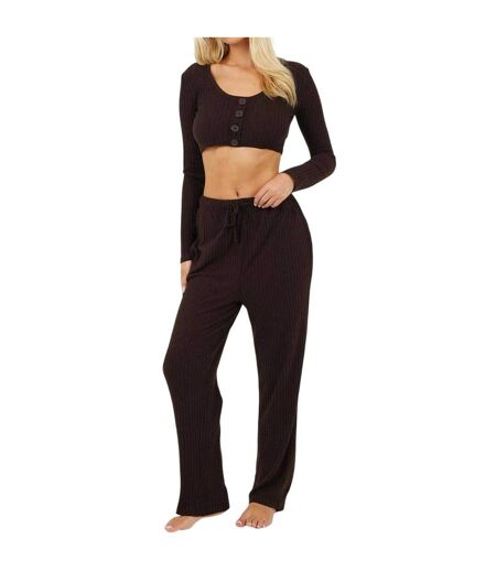 Ensemble De Vêtements De Détente Femme Marron Brave Soul