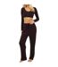 Ensemble De Vêtements De Détente Femme Marron Brave Soul-1
