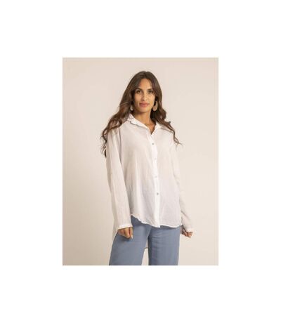 Chemise manches longues coton ORINE - Dona X Lisa