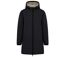 Veste imperméable doublée sherpa - Unisexe - PAT609 - noir-1