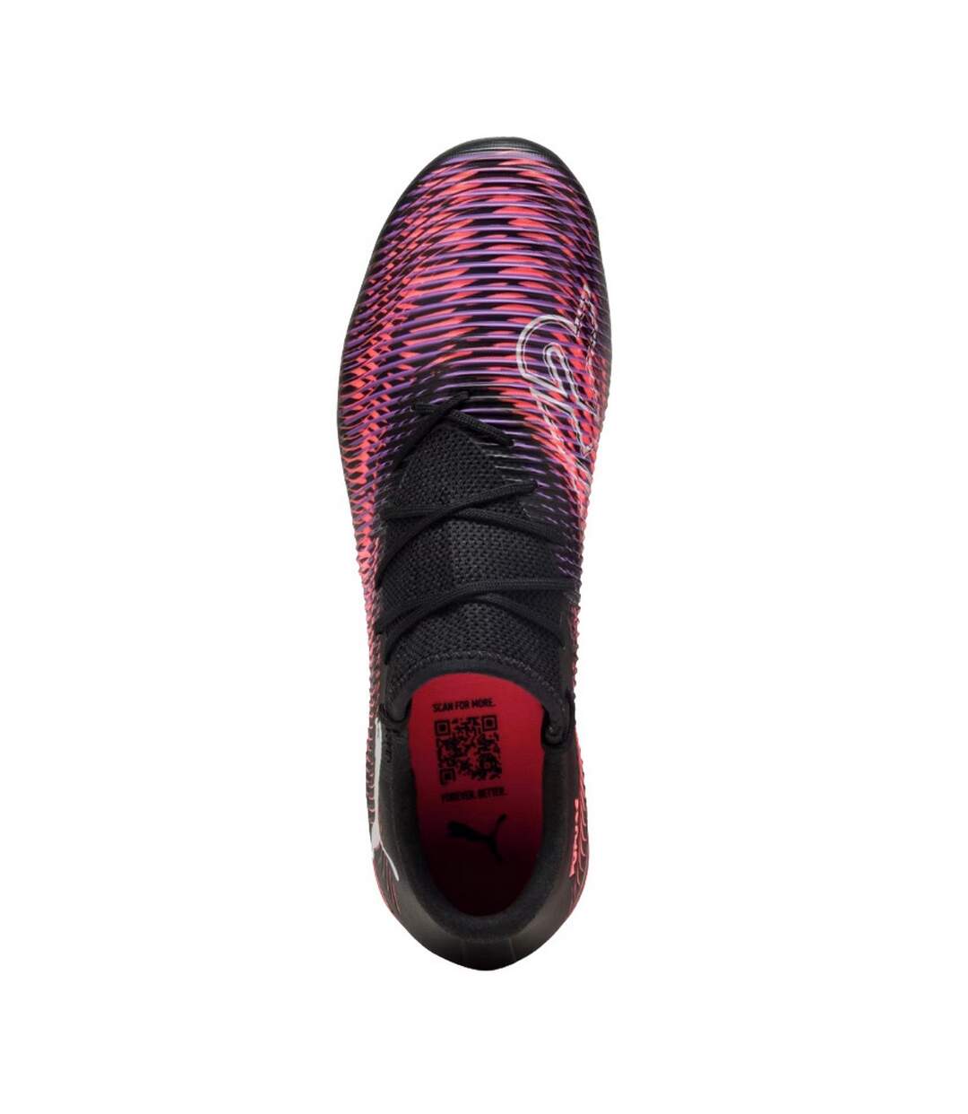 Chaussures De Foot Pour Terrain Artificiel Future Match Homme Noir Rouge Puma-3
