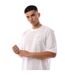 T-shirt Motif/style Chevron Homme Blanc Marshall Artist-4