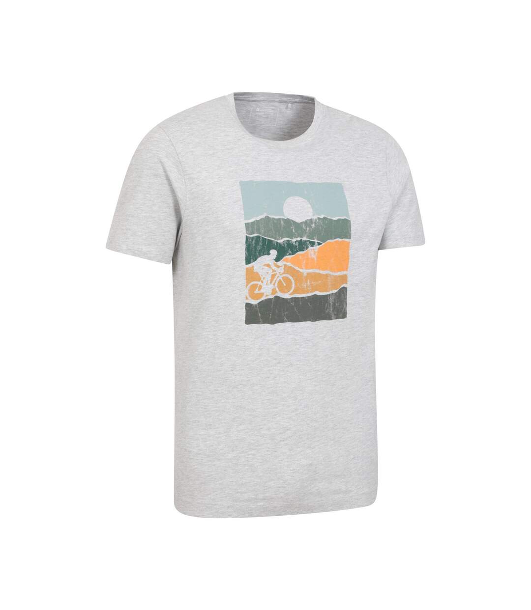 T-shirt homme gris clair Mountain Warehouse-3