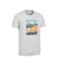 T-shirt homme gris clair Mountain Warehouse Mountain Warehouse