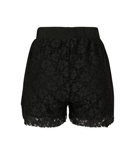 Womens/ladies Lace Shorts Black Urban Classics