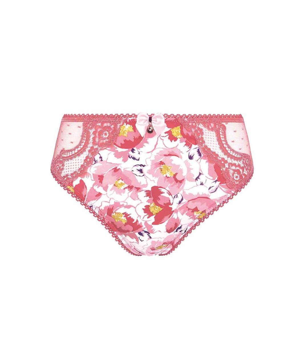 Slip grande taille rose Grace