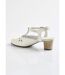 Sandales salomé cuir talon haut largeur confort-2