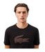 T-shirt Motif/style Logo Homme Noir Lacoste-4