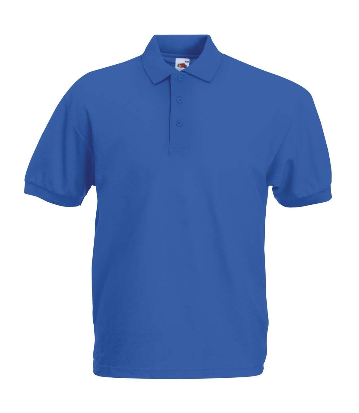 Fruit Of The Loom Mens 65/35 Pique Short Sleeve Polo Shirt (Royal)