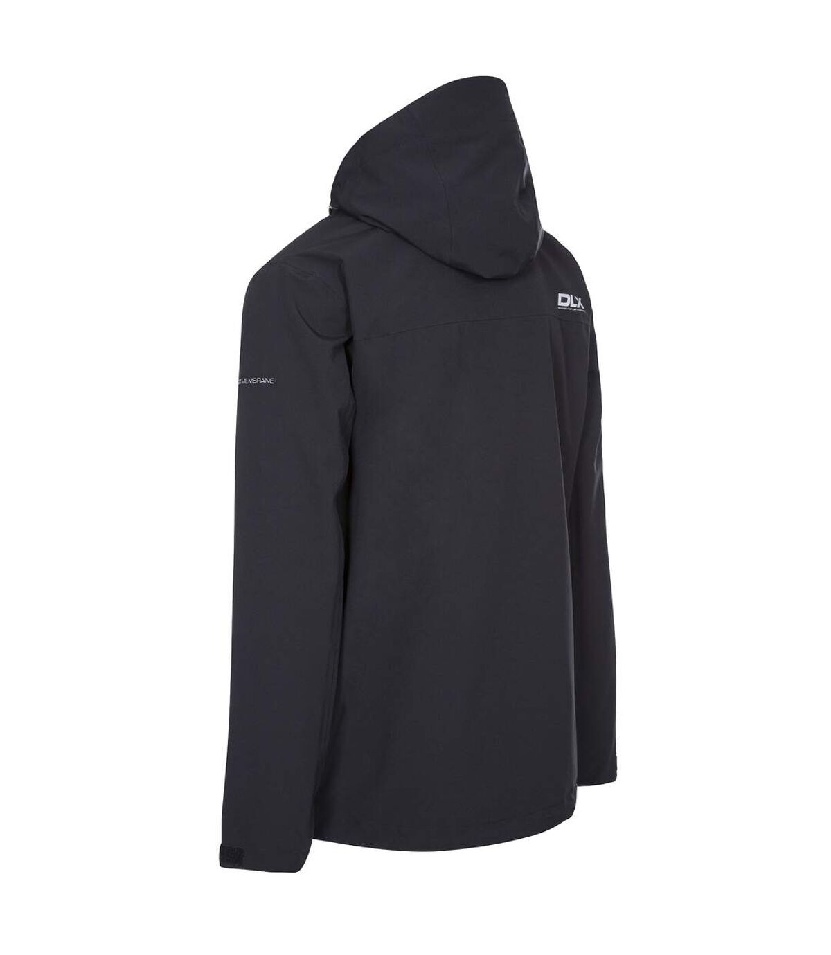 Trespass Mens Oswalt DLX Waterproof Jacket (Black)