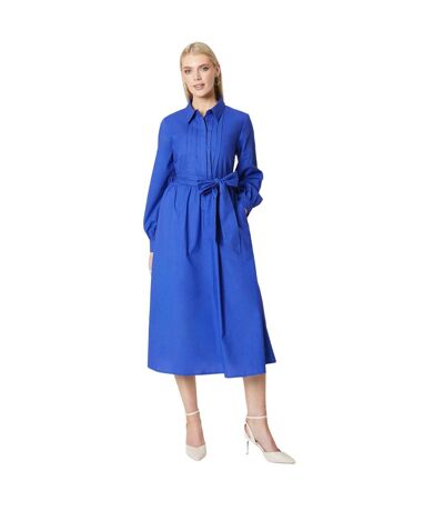 Robe chemisier mi-longue femme bleu Principles