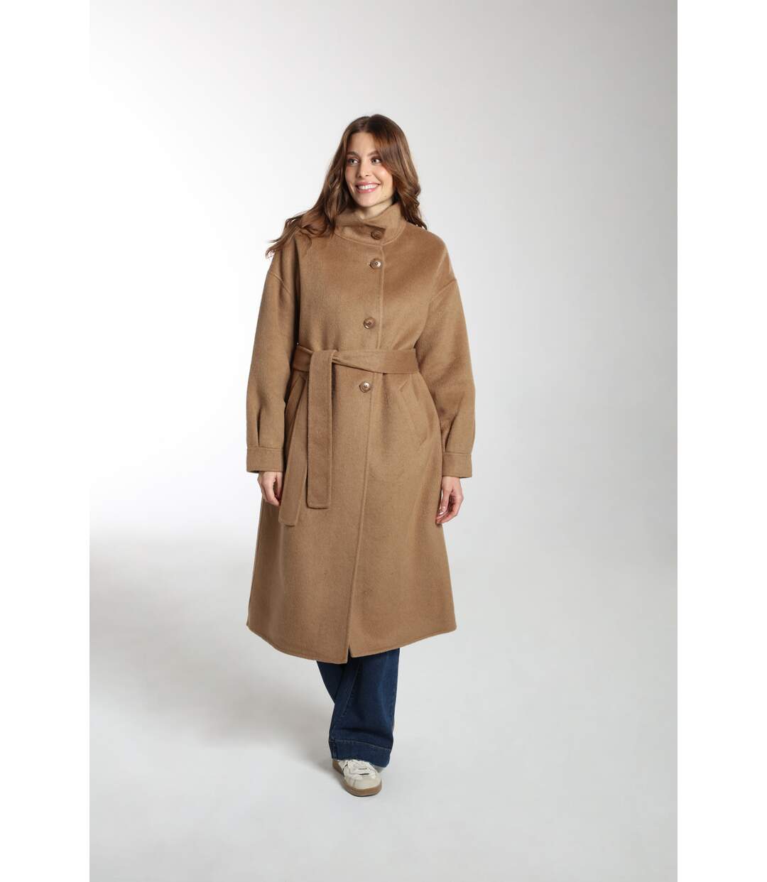 Manteau Dahlia  | Gerard Pasquier Avec Col Montant | Gerard Pasquier-2