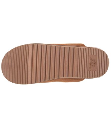 Isotoner Chaussons Mules homme ultra confortables, en suédine, semelle crantée