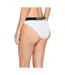 Bas De Maillot De Bain Motif/style Uni Femme Blanc Calvin Klein-3