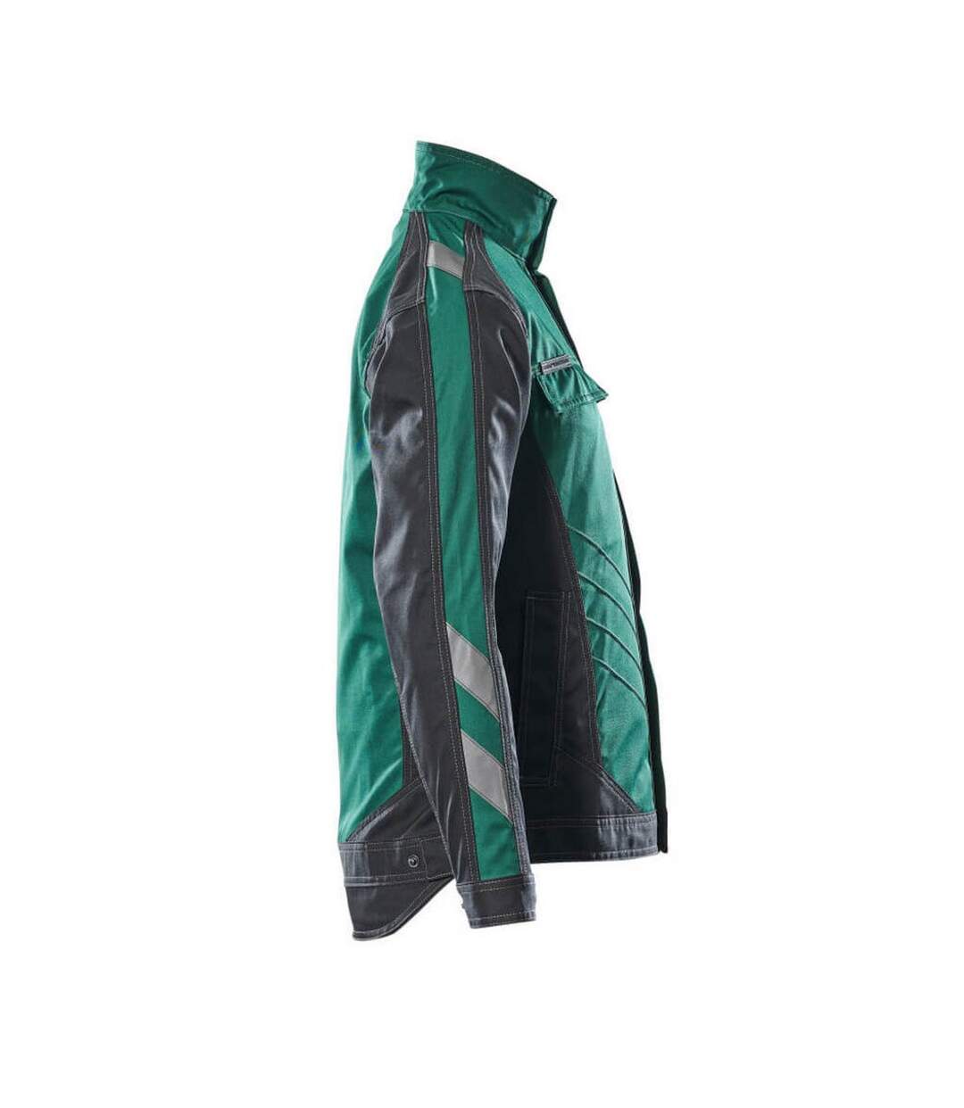 Mens Unique Jacket Green Black Mascot-4