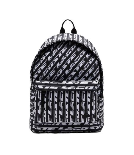 Sac à dos noir/blanc homme lacoste nh4223nz - taille unique