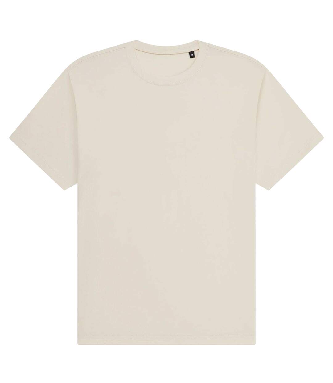 Unisex Adult Organic Heavy T-shirt Chalk UCC Label Free Collection-1