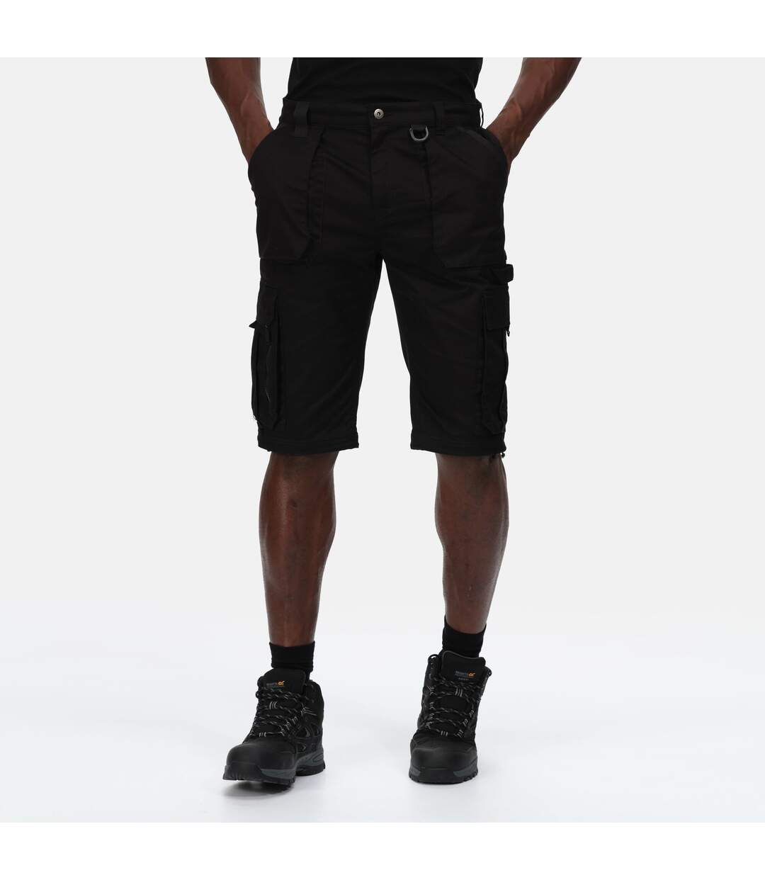 Short cargo pro utility homme noir Regatta