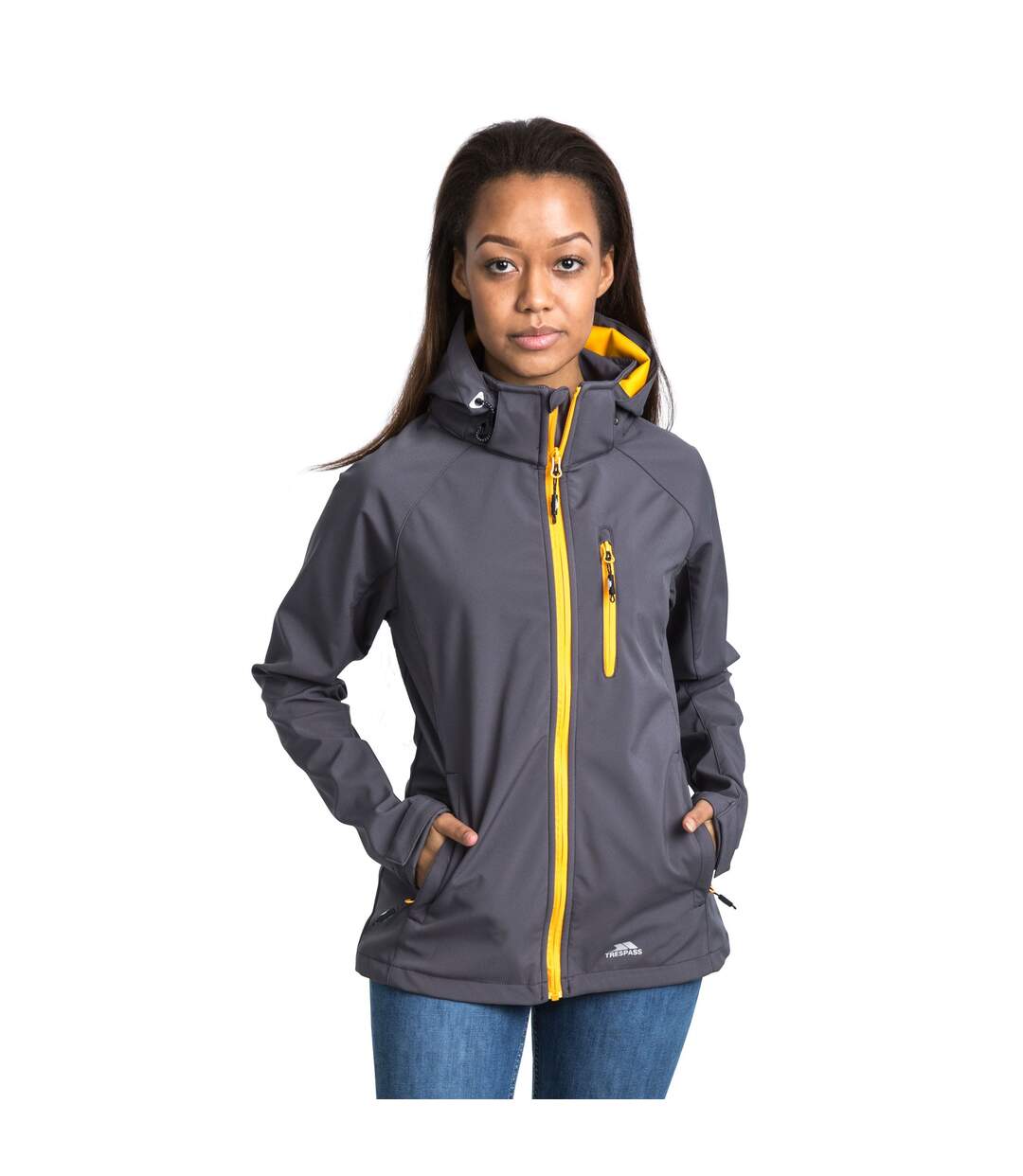 Veste en softshell lorina femme gris Trespass