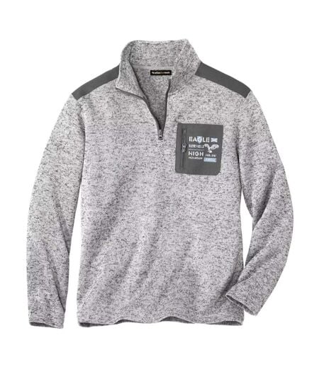 Pull homme gris Atlas For Men