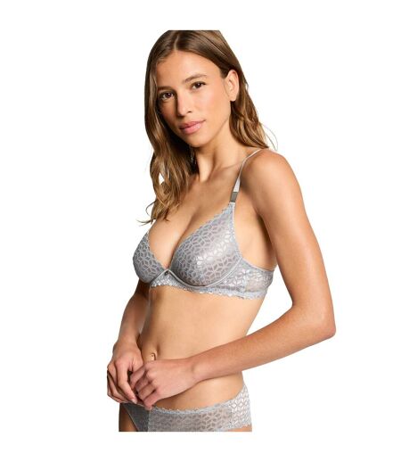 Soutien-gorge armatures argent Carolina