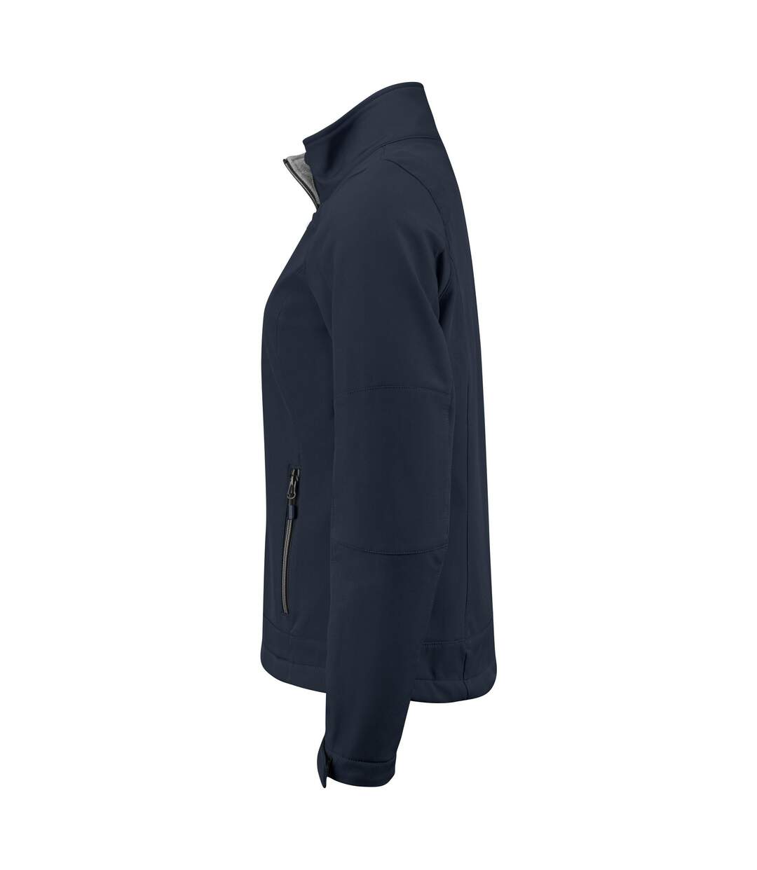 Veste Softshell Trial Femme Bleu Marine Foncé Printer-3