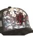 Casquette trucker imprimée avec filet et logo brodé Sakura Waves Rock'n Free Life-3