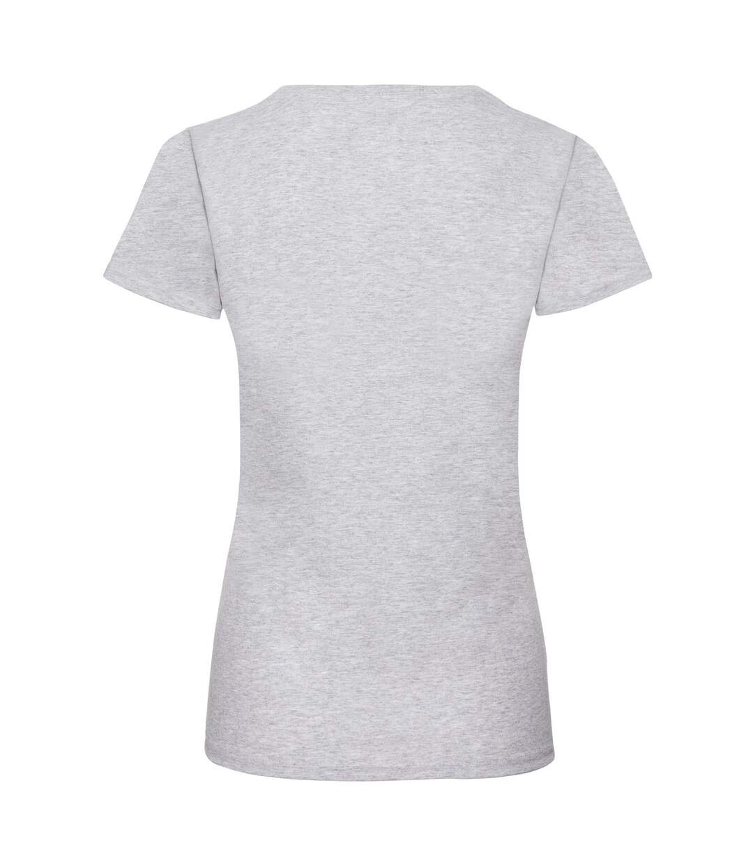 T-shirt valueweight femme gris chiné Fruit of the Loom