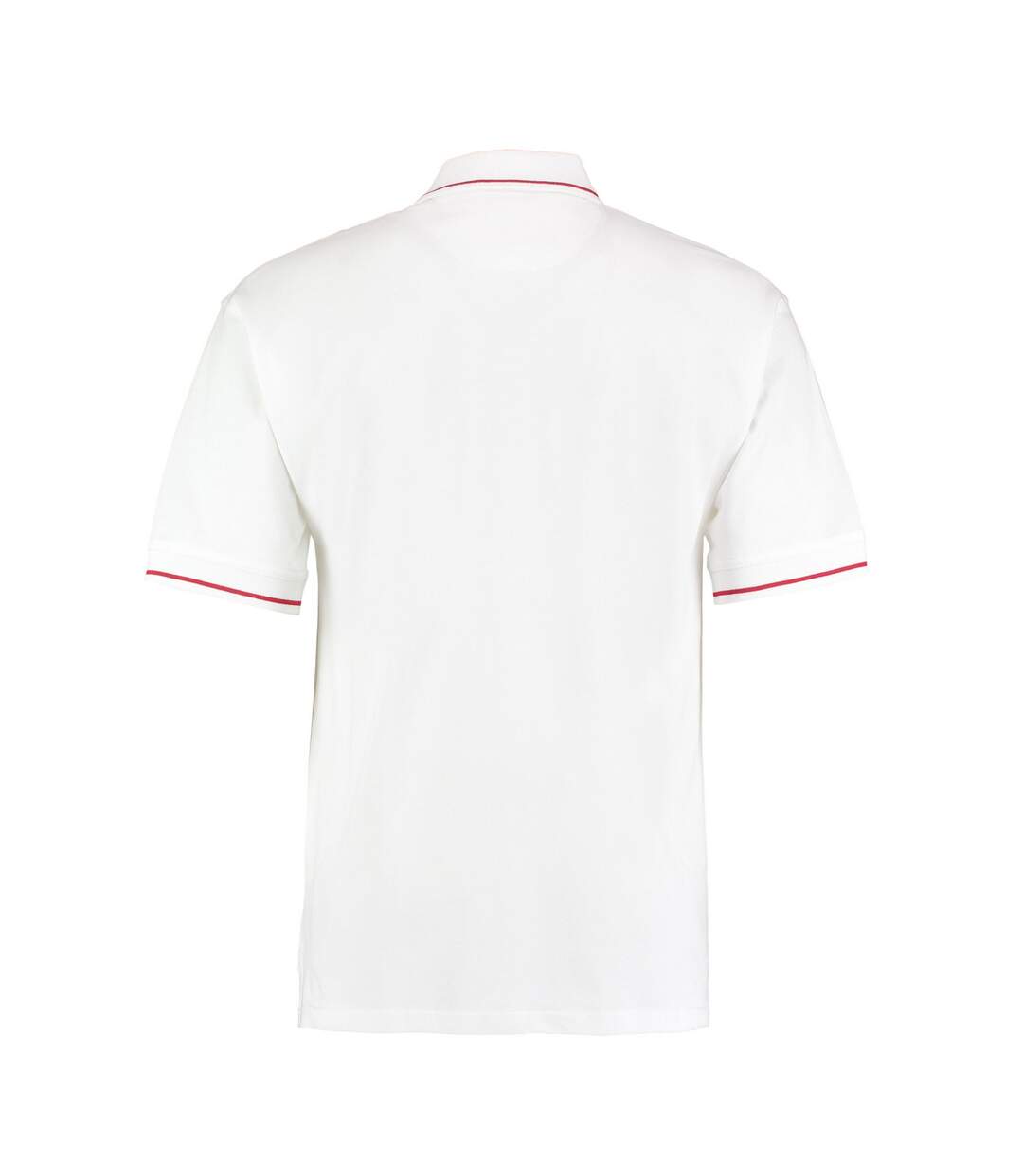 Polo st mellion homme blanc / rouge Kustom Kit-2