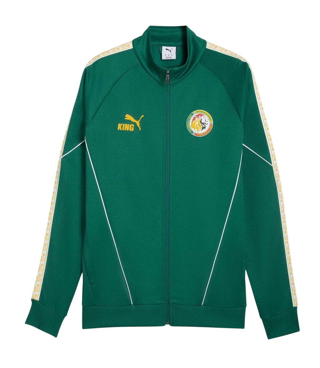 Mens World Cup 2026 Tracksuit Top Green Yellow Puma-2