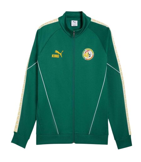 Mens World Cup 2026 Tracksuit Top Green Yellow Puma